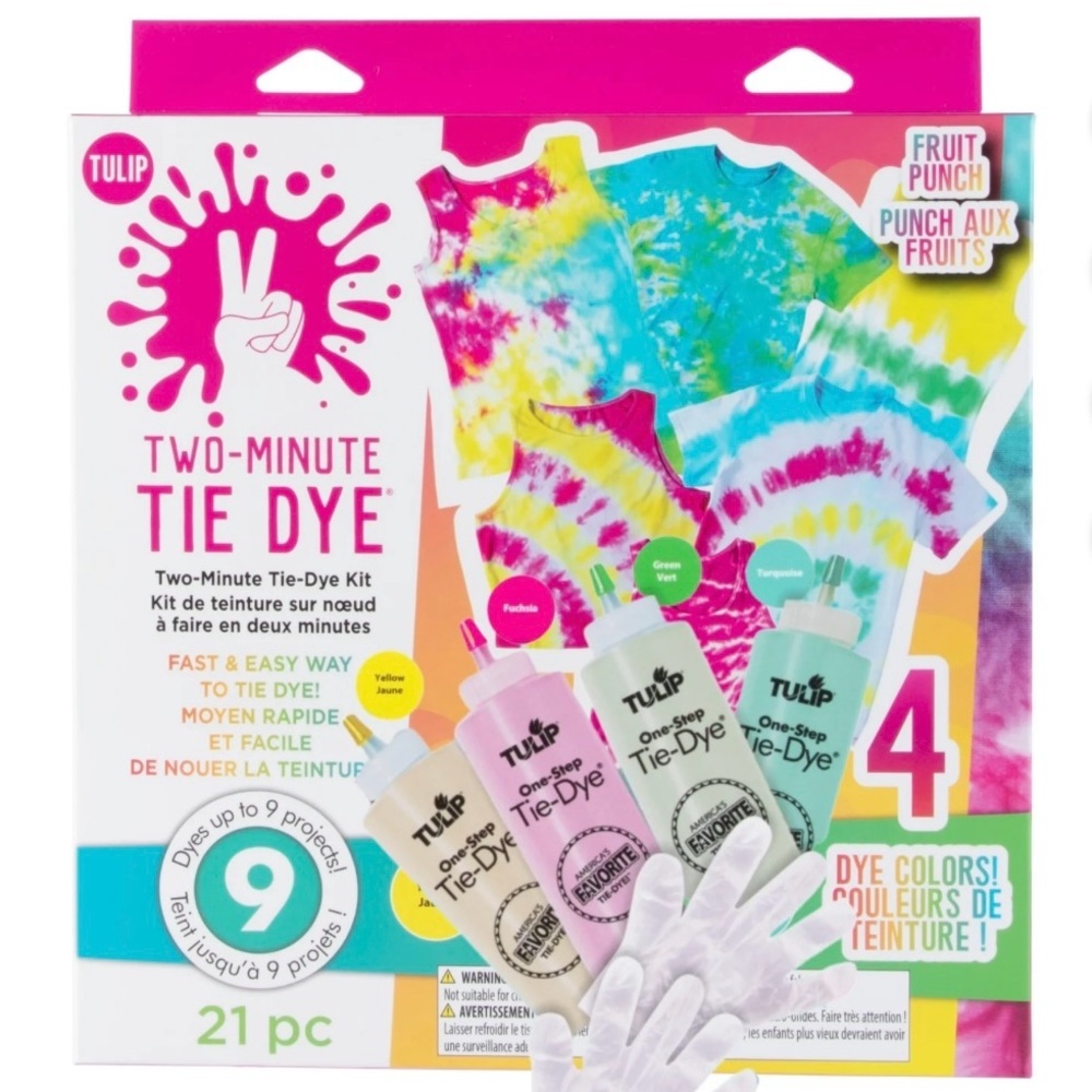 Two-Minute Tie Dye Kit - Multicolor